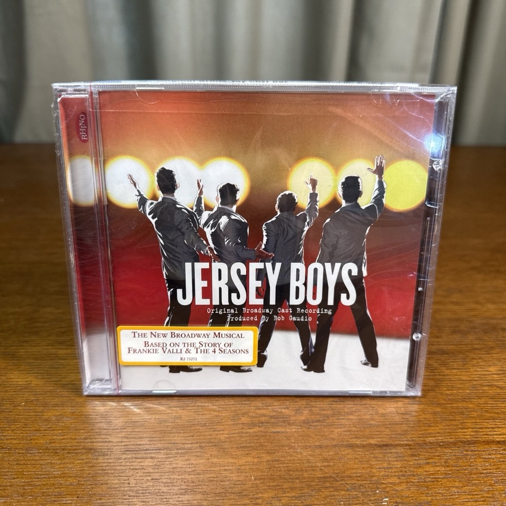 JERSEY BOYS CD - ORIGINAL BROADWAY CAST RECORDING 2005 NEW FACTORY SEALED